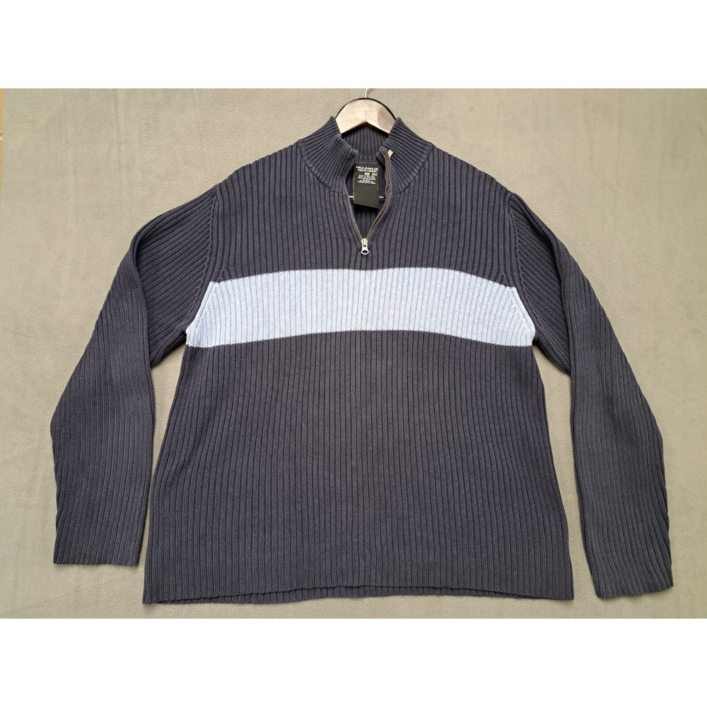 Vintage Men's 2XL Ralph Lauren Polo Jeans Co. Ribbed Pullover Sweater Turtleneck